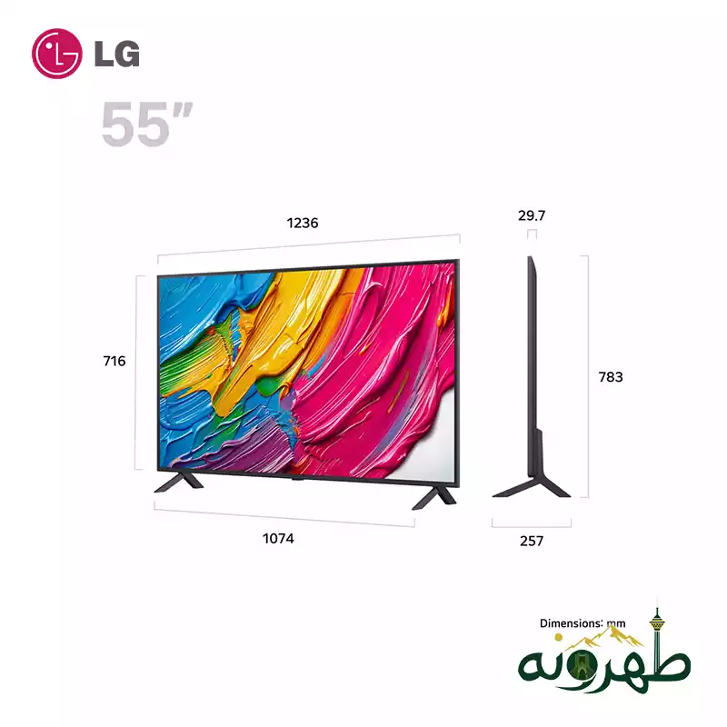 تلویزیون ال جی مدل LG 55QNED80A6A تلویزیون ال جی مدل LG 55QNED80A6A - تصویر 11