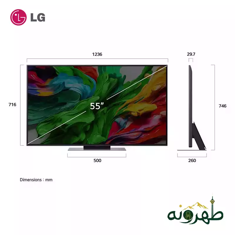 تلویزیون ال جی مدل LG 55QNED86A6A تلویزیون ال جی مدل LG 55QNED86A6A - تصویر 6